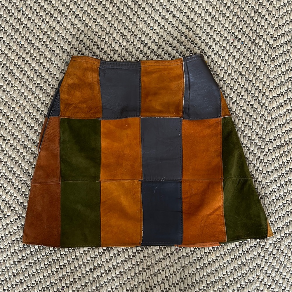 Vintage Leather/Suede Mini